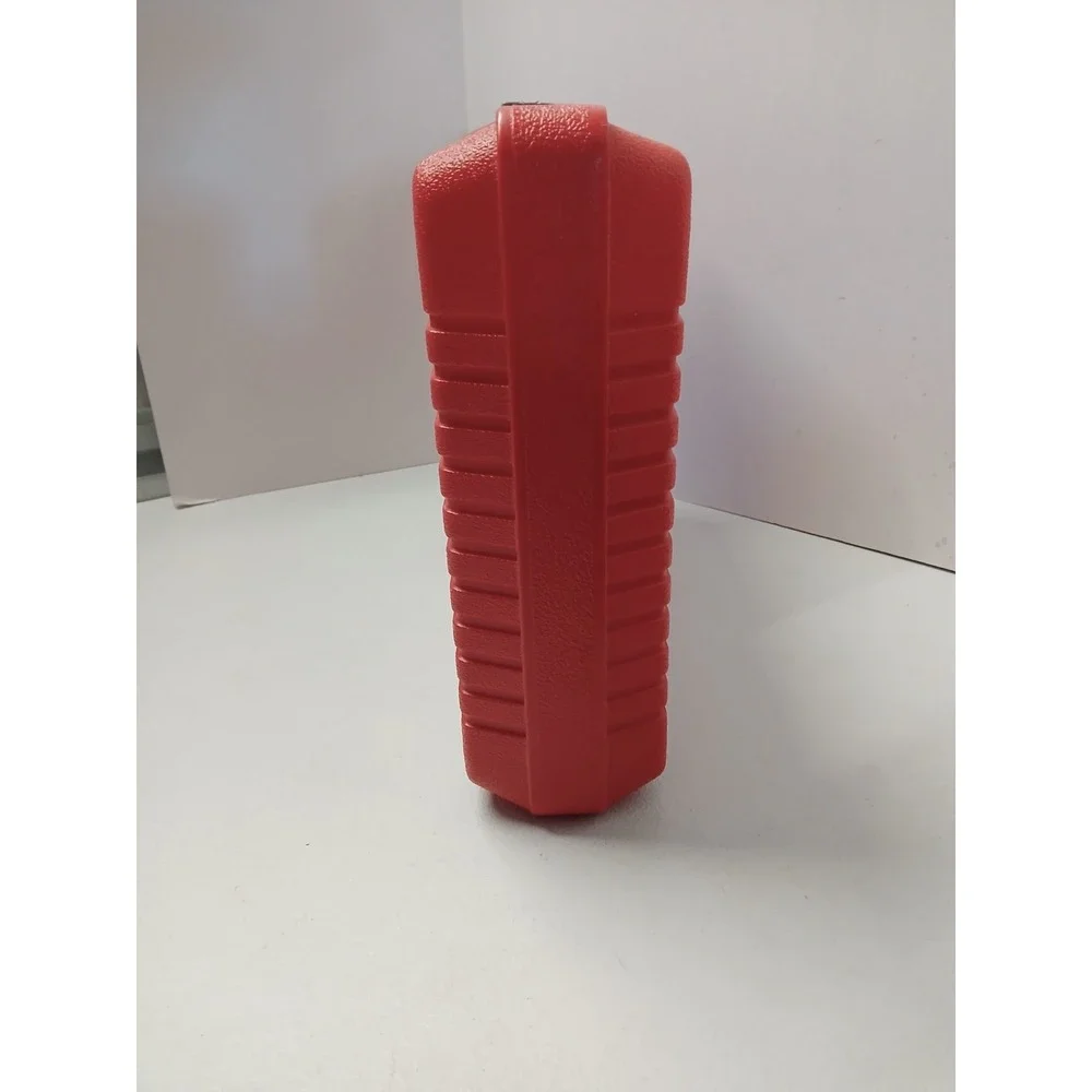 Vintage 80s Lego Red Hard‎ Plastic Storage Travel Carrying Case Box 1985 USA 14